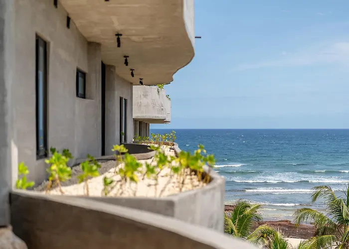 Appartement Oceanfront Luxury 3br In Tankah With Private *