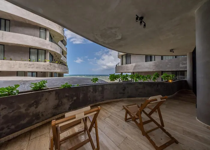 Appartement Oceanfront Luxury 3br In Tankah With Private Tulum