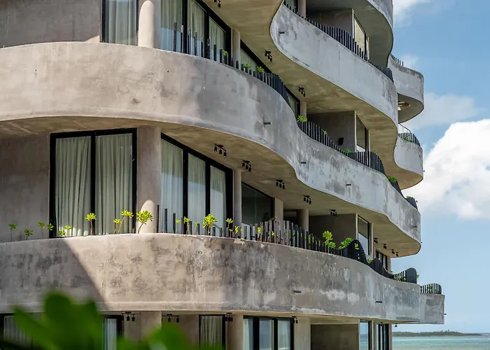 Oceanfront Luxury 3br In Tankah With Private Appartement