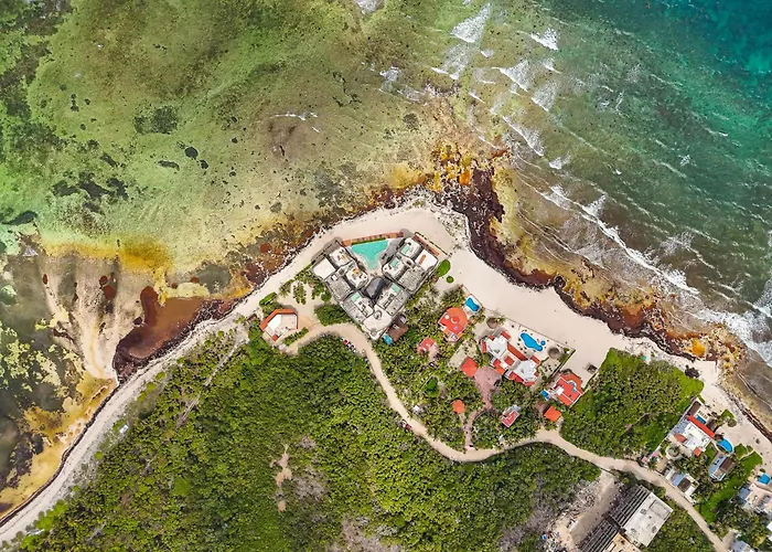 Oceanfront Luxury 3br In Tankah With Private Appartement *