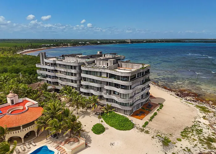Oceanfront Luxury 3br In Tankah With Private Appartement Tulum